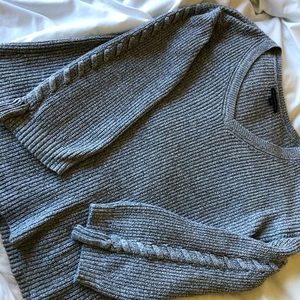 Grey American Eagle sweater